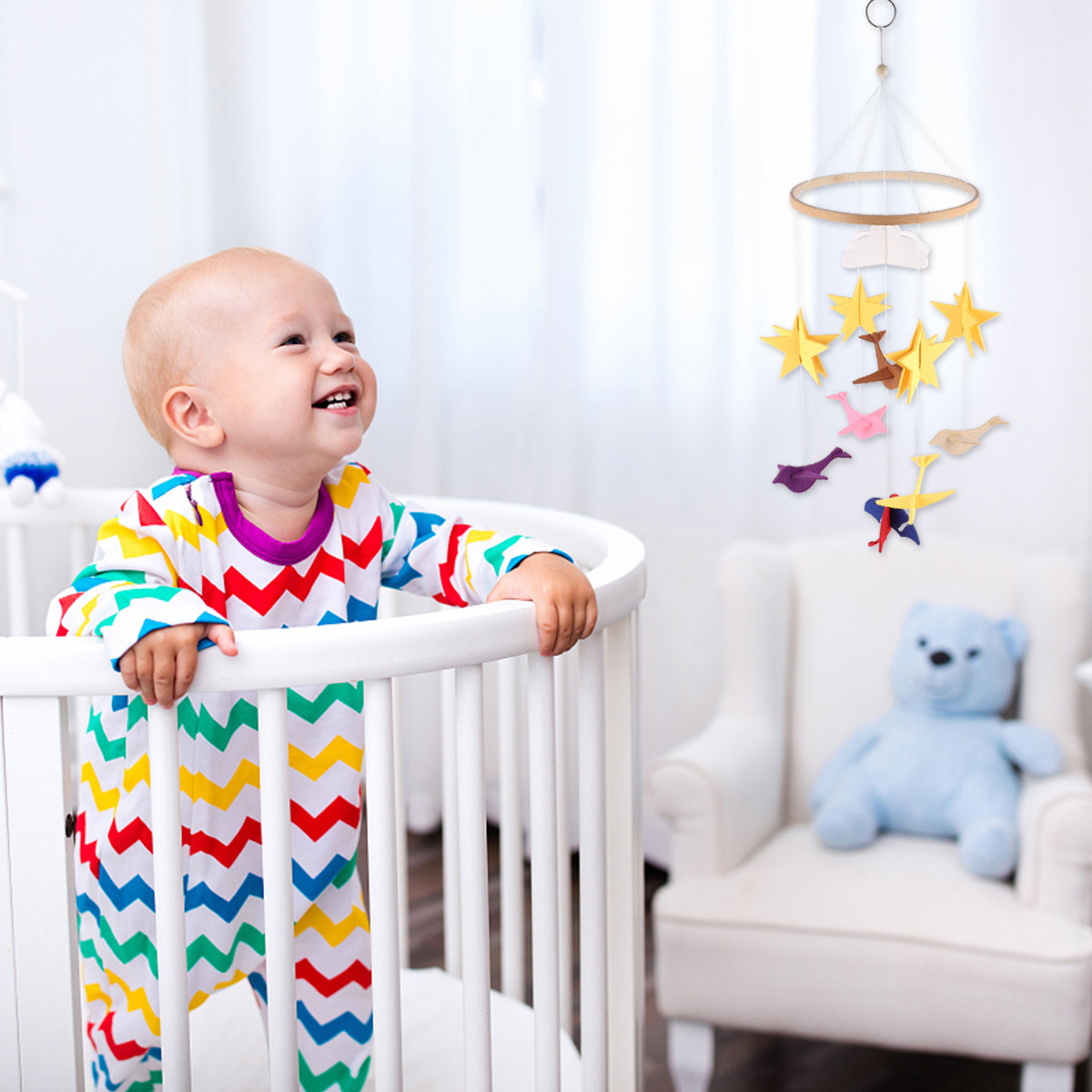 Baby Nursery Hanging Decor - 1Pcs Hiasan Gantung Tempat Tidur Bayi