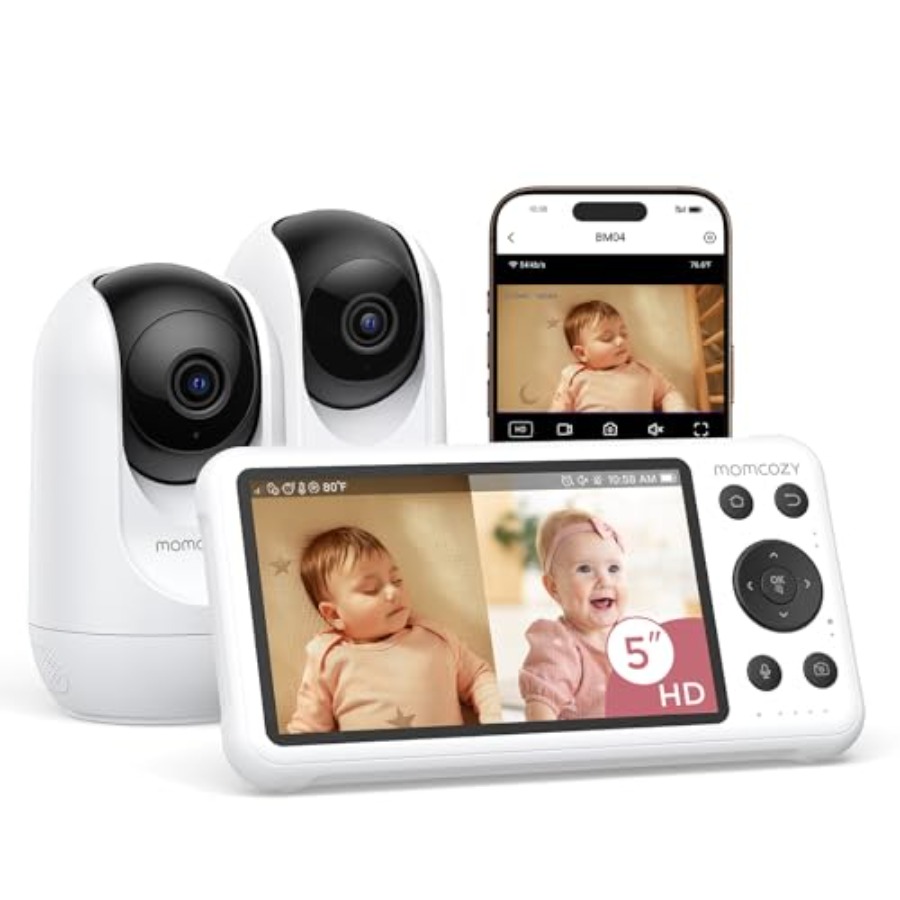 Baby Monitor Split Screen - Monitor bayi WiFi pintar untuk penggunaan