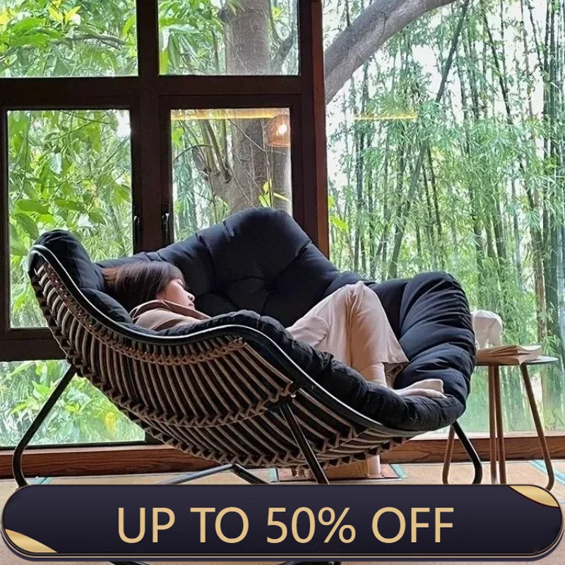 Rocking Chair Nursery - Kursi Goyang, Kursi Santai Berlapis Kain,