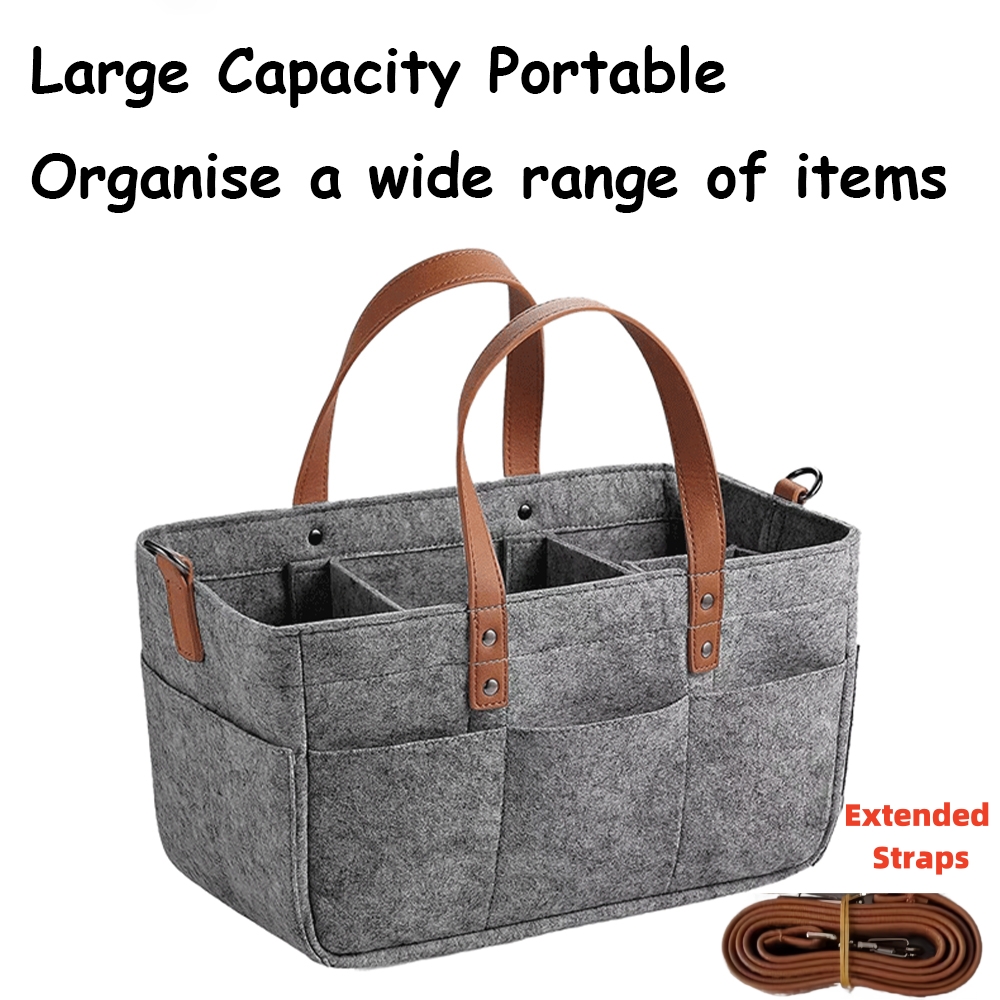Baby Nursery Handles - Penyimpanan kain bayi mobil keranjang Organizer
