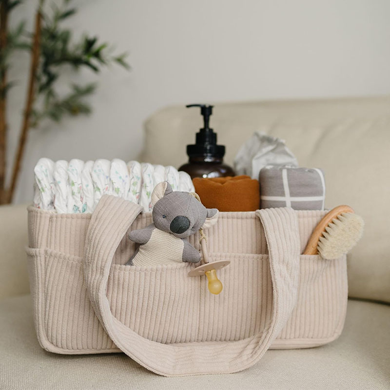 Baby Nursery Handles - Tas Penyimpanan Popok Bayi Lipat Berkapasitas