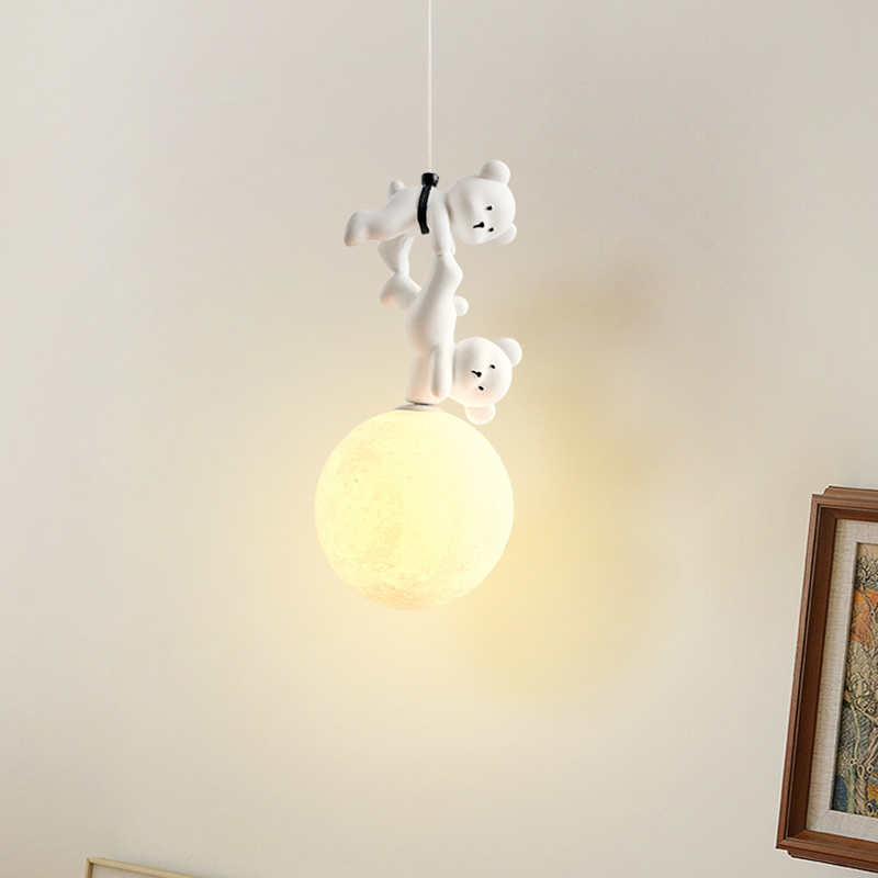 Baby Nursery Knobs - Lampu gantung beruang kartun untuk bayi