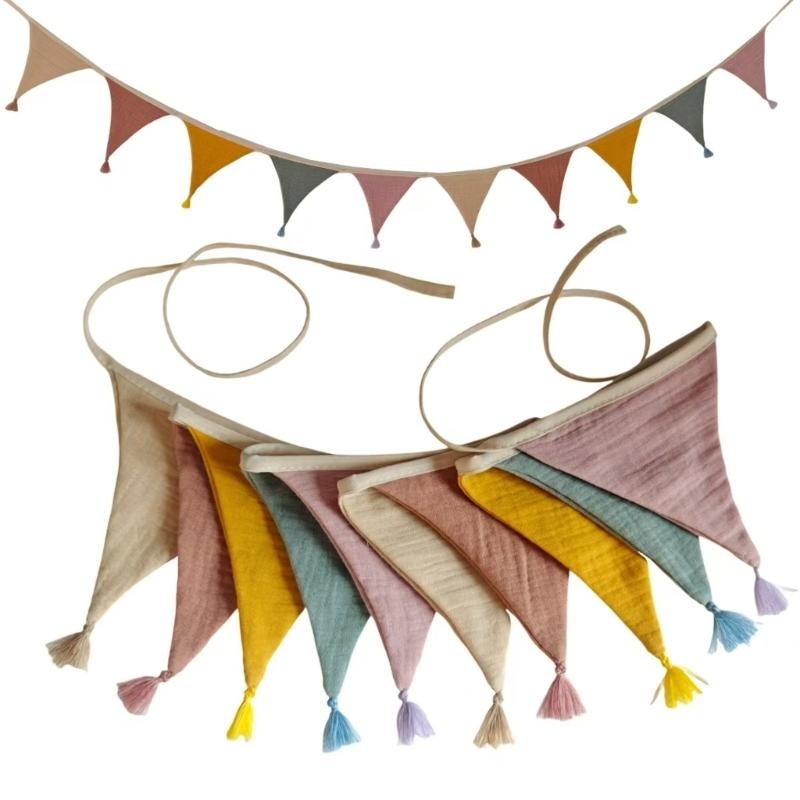 Baby Nursery Bunting - Indah Nursery Room Bunting Dekorasi Bayi