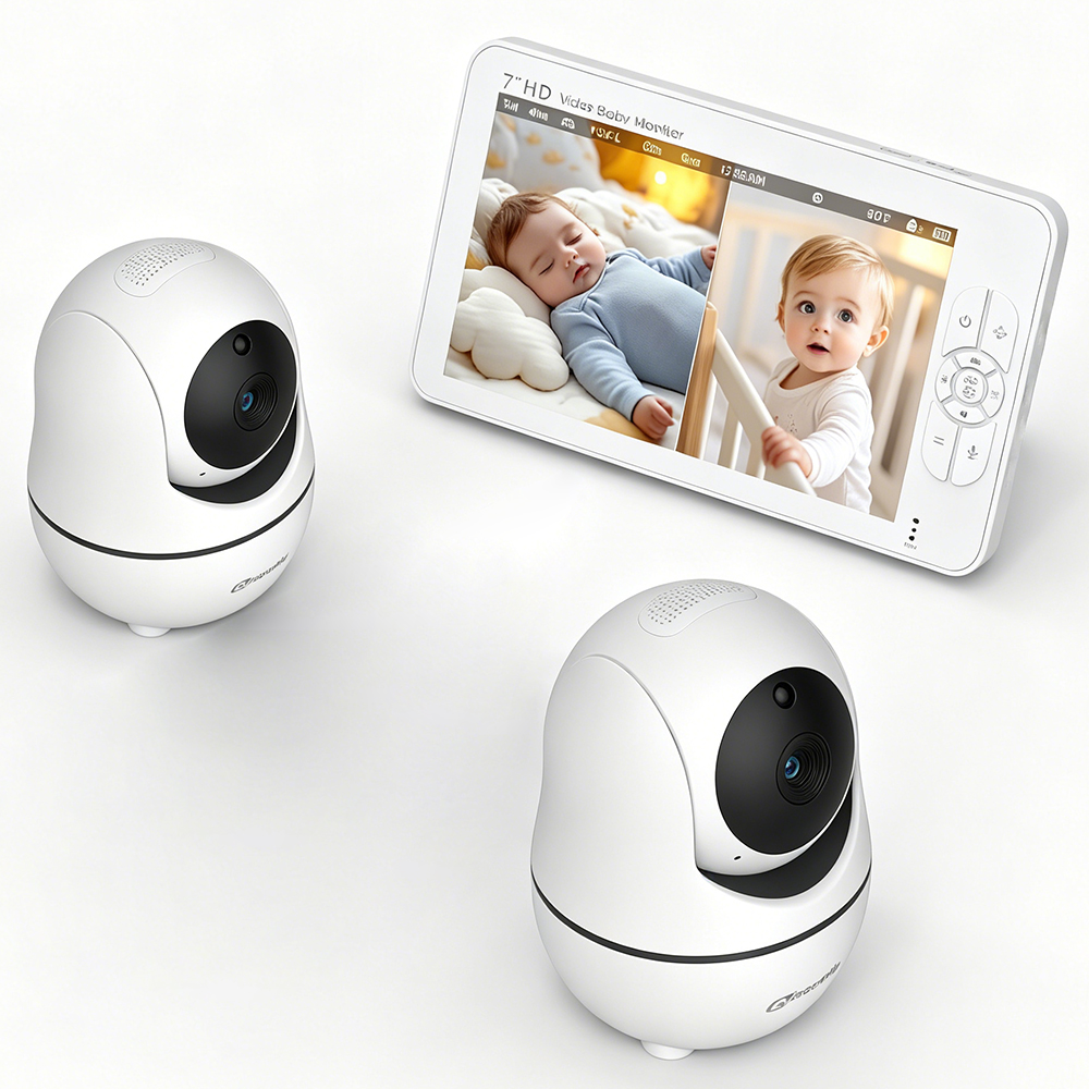 Baby Monitor Split Screen - Monitor Bayi Layar Terpisah HD 7