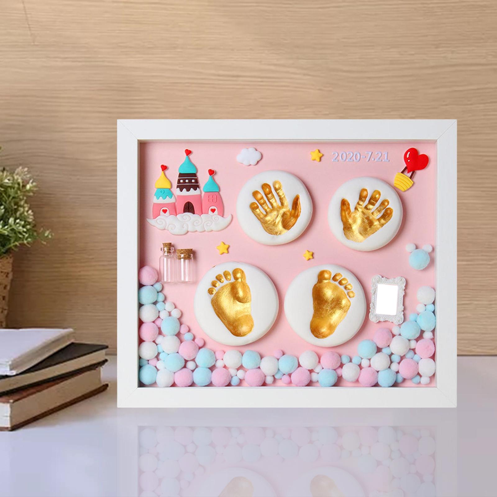 Baby Nursery Picture Frames - Bingkai Foto Bayi Kit Jejak Kaki
