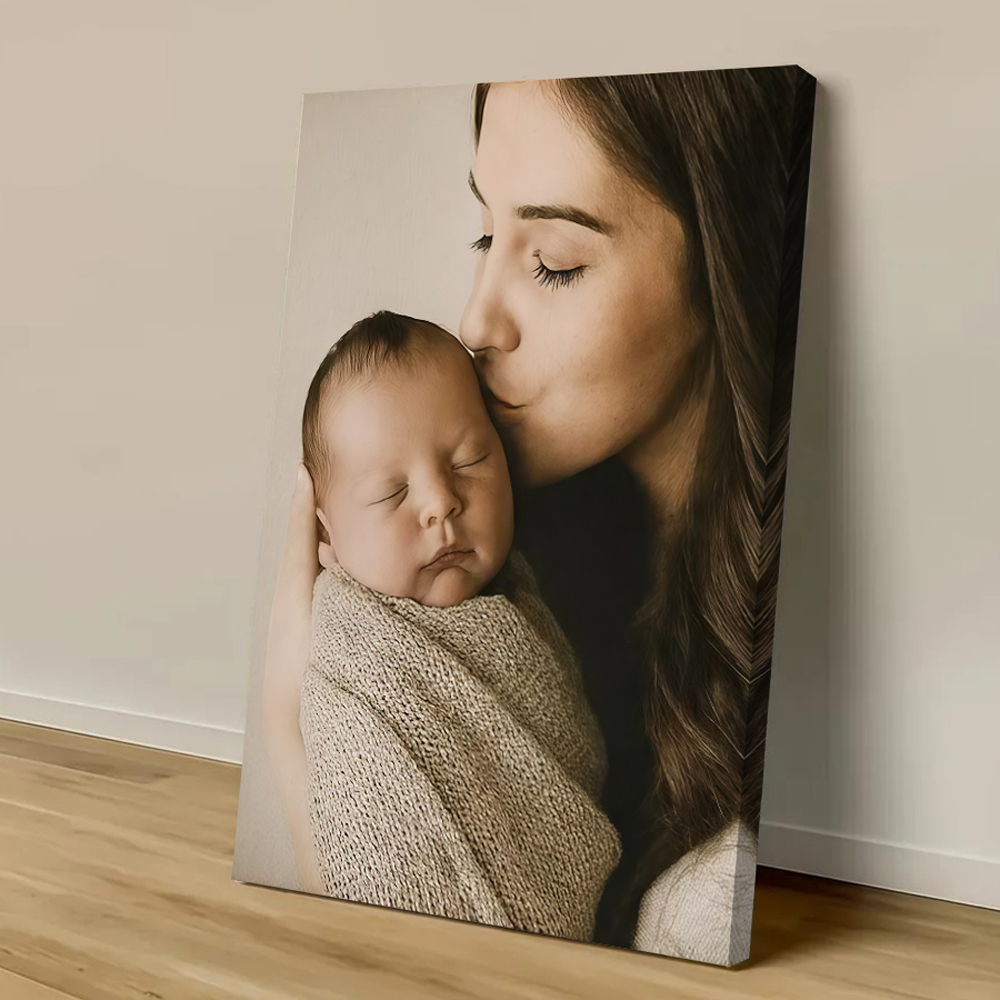 Baby Nursery Images - Lukisan Kanvas Cetak Kustom Dari Foto