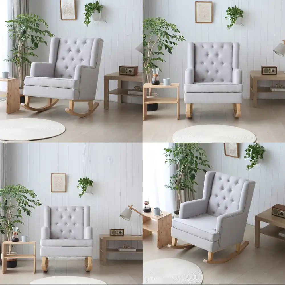 Rocking Chair Nursery - Kursi Goyang Bayi Modern Custom Hot