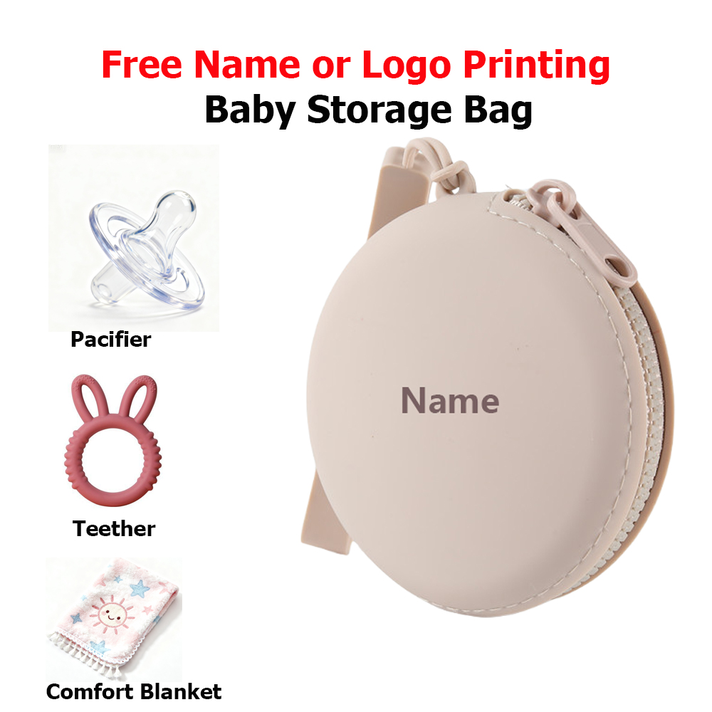 Pacifier Sterilizer Case - Kotak Penyimpanan Bayi Hadiah Kejutan Cetak
