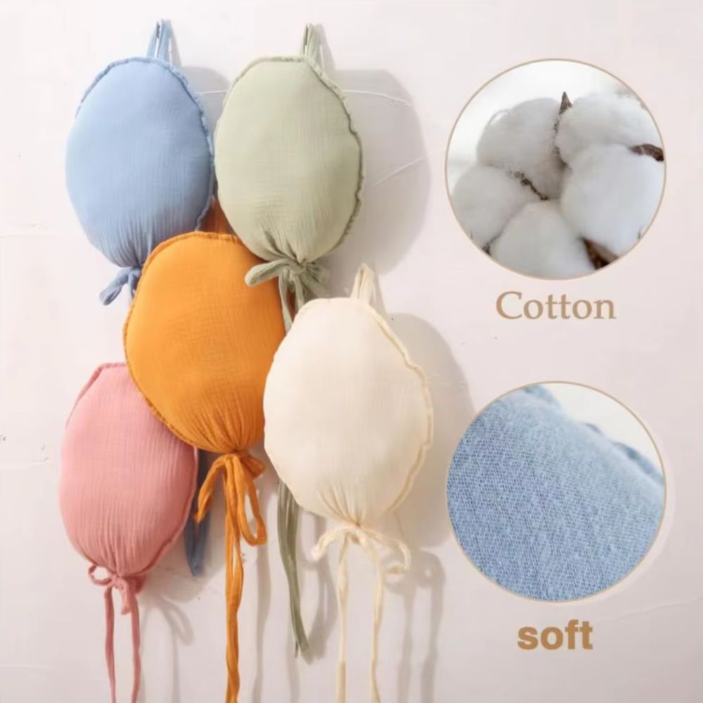 Baby Nursery Hanging Decor - Dekorasi Balon Kain Lembut 2025, Dekorasi