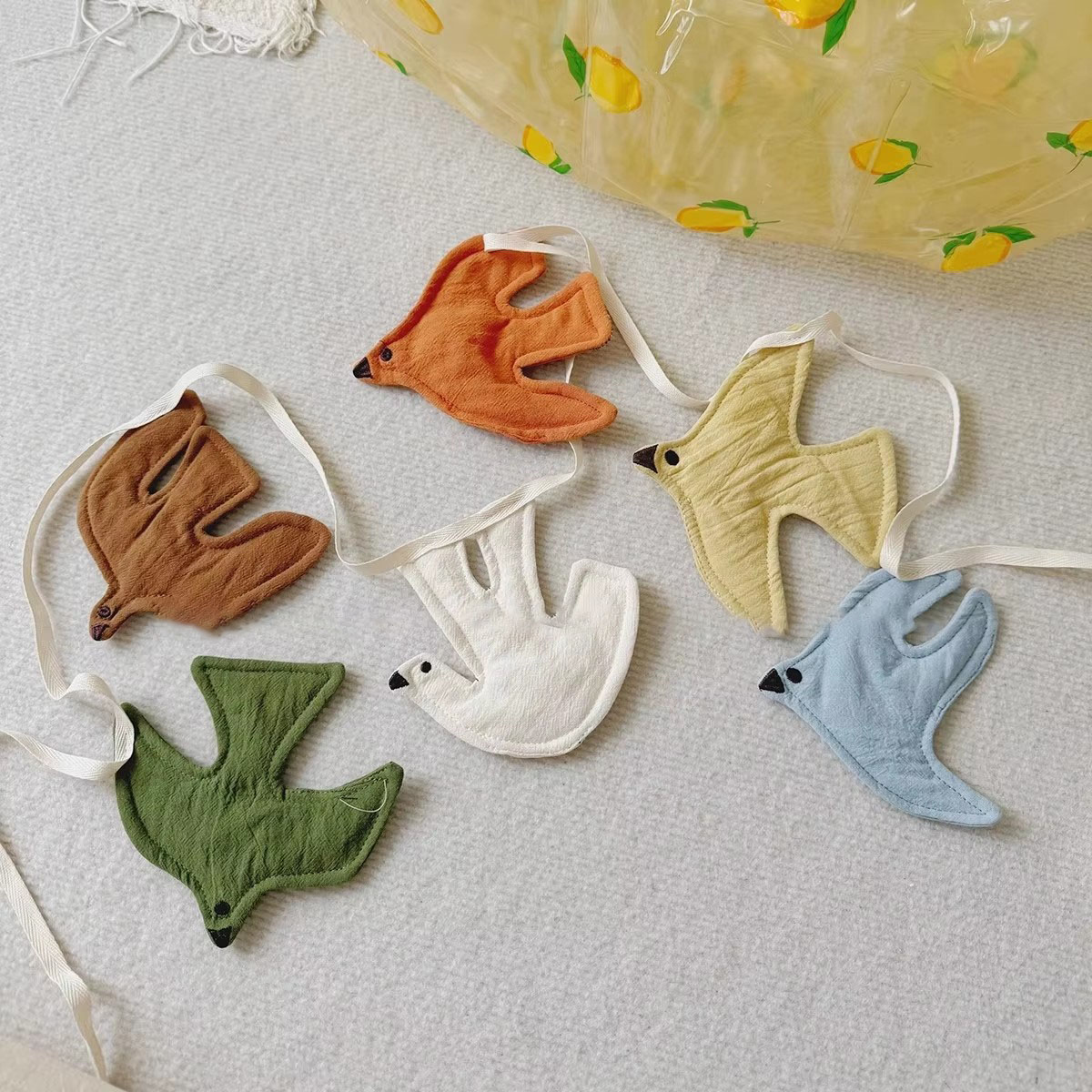 Baby Nursery Bunting - Kain Hias Kamar Anak Bendera Burung