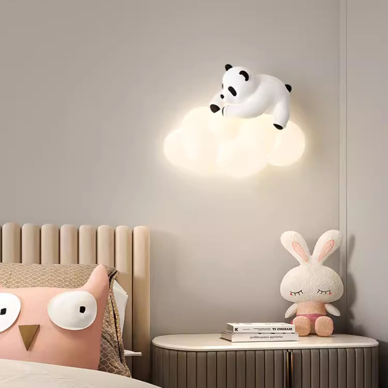 Lampu Dinding Panda Kamar Anak - Baby Nursery Knobs ulasan dan harga