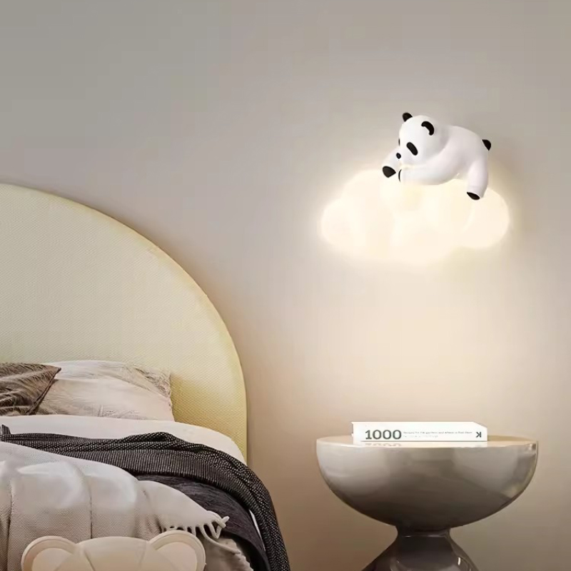 Lampu Dinding Panda Kamar Anak - Baby Nursery Knobs ulasan dan harga