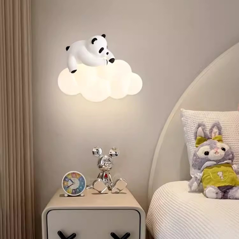 Lampu Dinding Panda Kamar Anak - Baby Nursery Knobs ulasan dan harga