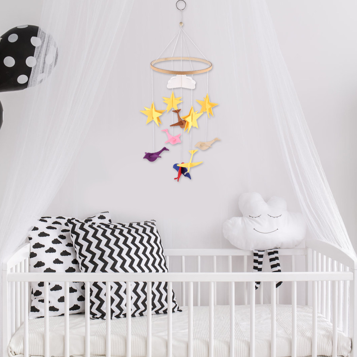 1Pcs Hiasan Gantung Tempat Tid - Baby Nursery Hanging Decor ulasan dan harga