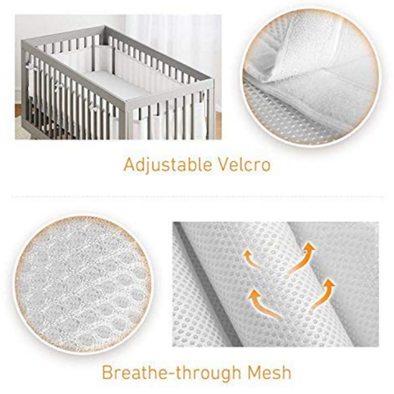 Bumper untuk tempat tidur bayi - Baby Nursery Ideas Girl ulasan dan harga