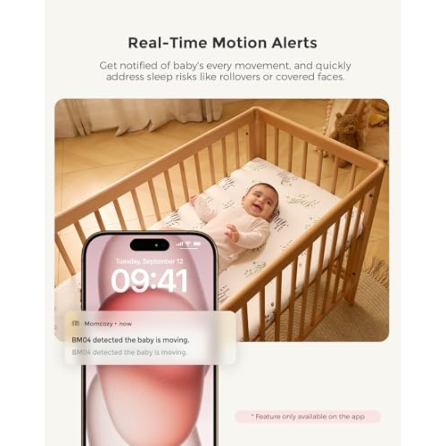 Monitor bayi WiFi pintar untuk - Baby Monitor Split Screen ulasan dan harga