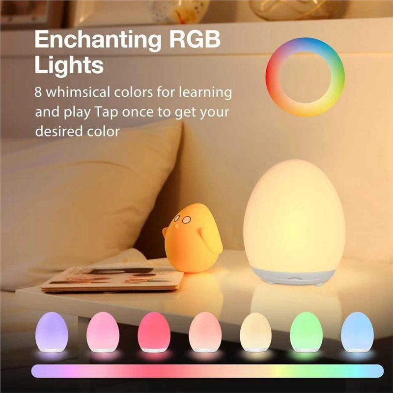 Lampu Malam Bayi LED Bentuk Te - Baby Nursery Hours ulasan dan harga