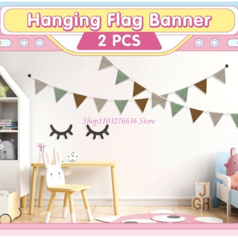R6FD Spanduk Bunting Kamar Ana - Baby Nursery Bunting ulasan dan harga