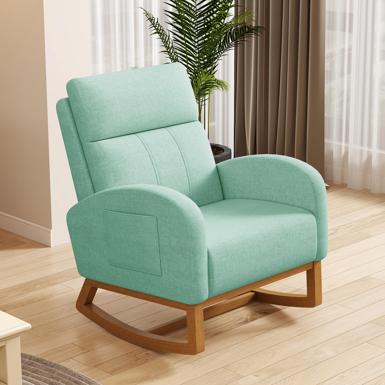 # Kursi Goyang Berlapis Kain d - Rocking Chair Nursery ulasan dan harga
