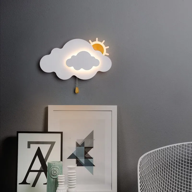 Lampu Dinding Awan 2025 Lampu  - Baby Nursery Knobs ulasan dan harga