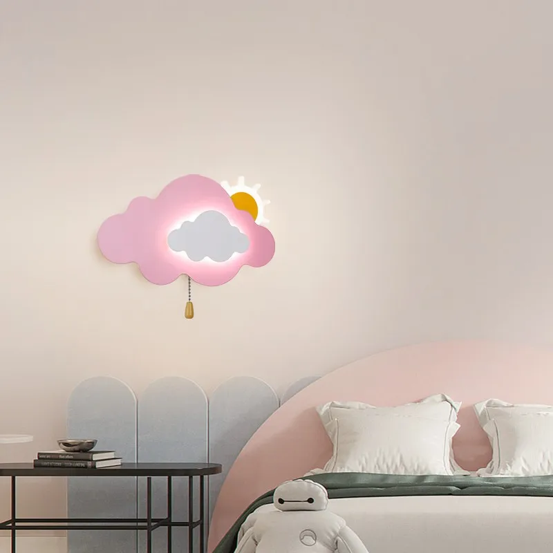 Lampu Dinding Awan 2025 Lampu  - Baby Nursery Knobs ulasan dan harga