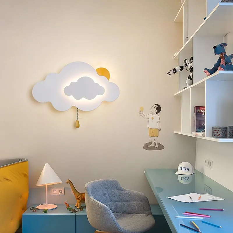 Lampu Dinding Awan 2025 Lampu  - Baby Nursery Knobs ulasan dan harga