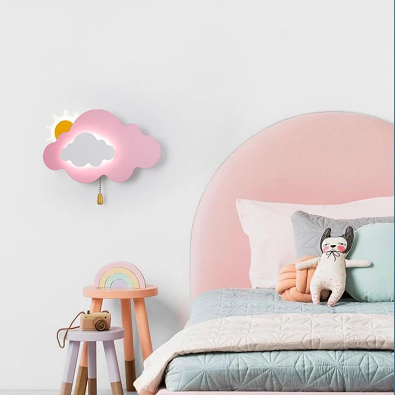 Lampu Dinding Awan 2025 Lampu  - Baby Nursery Knobs ulasan dan harga