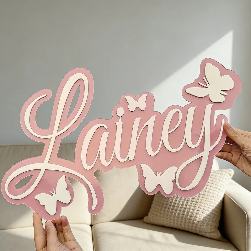 Plakat Nama Bayi yang Diperson - Baby Nursery Wall Decor ulasan dan harga