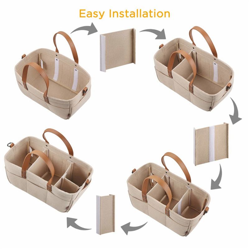 Keranjang Penyimpanan Bayi X18 - Baby Nursery Handles ulasan dan harga