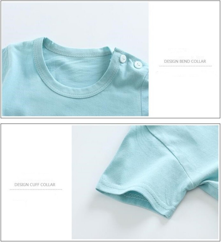 Kaus Katun + Celana Pendek Set - Baby Nursery Ideas Boy ulasan dan harga