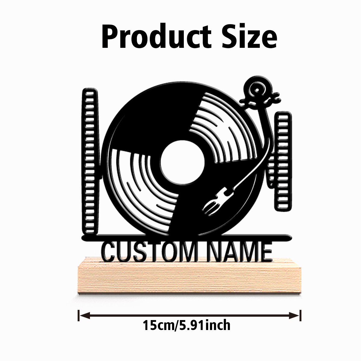 1pc Pemutar Piringan Hitam Luc - Baby Nursery Usa ulasan dan harga