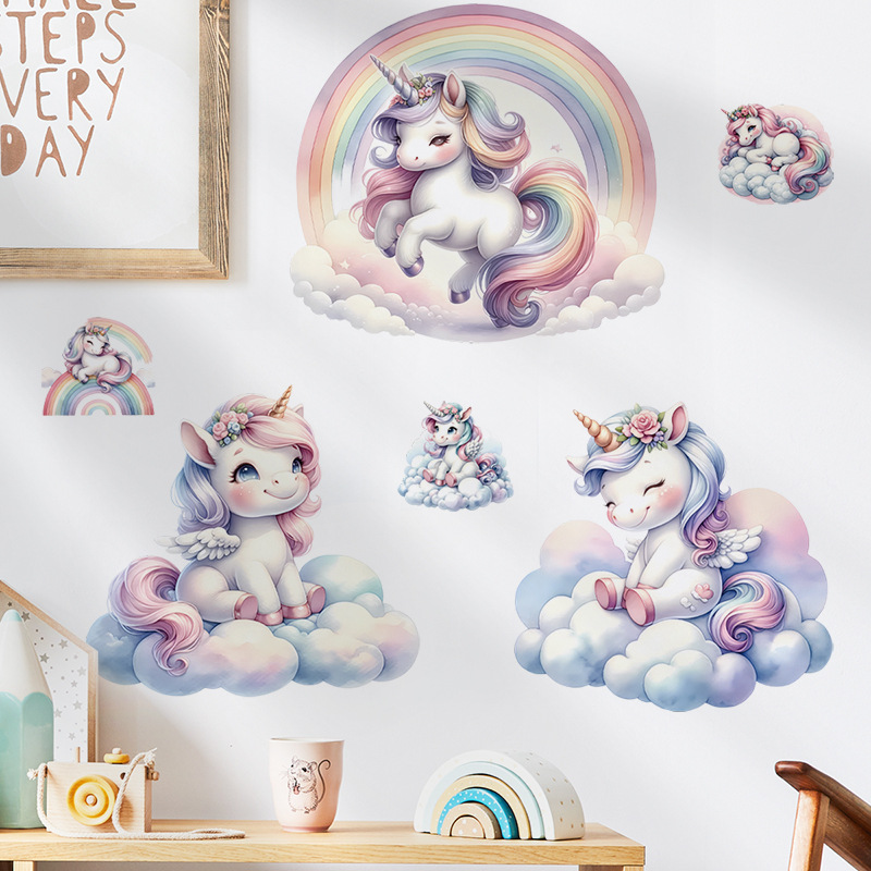 Stiker dinding anak vinil deko - Baby Nursery Ideas Girl ulasan dan harga