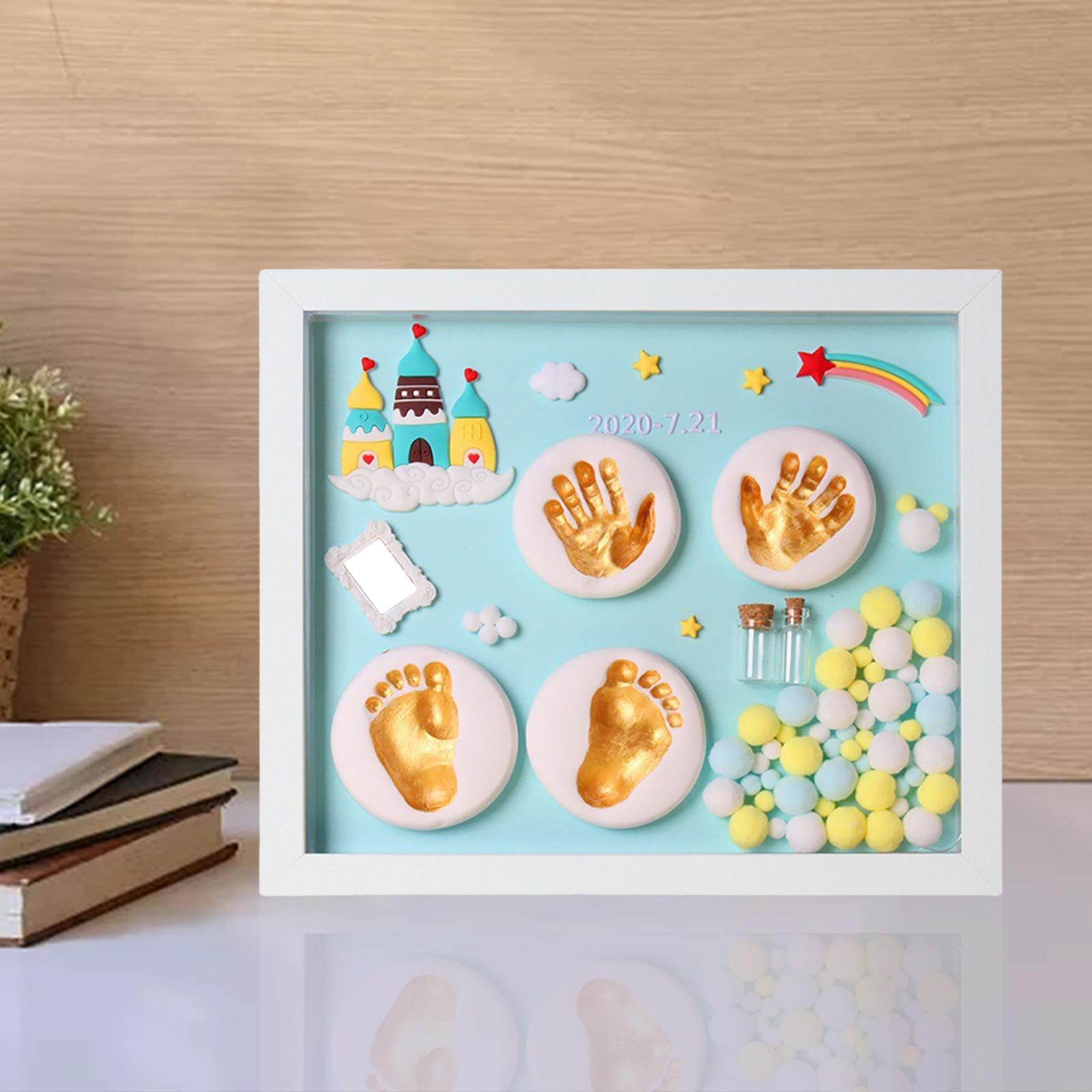 Bingkai Foto Bayi Kit Jejak Ka - Baby Nursery Picture Frames ulasan dan harga