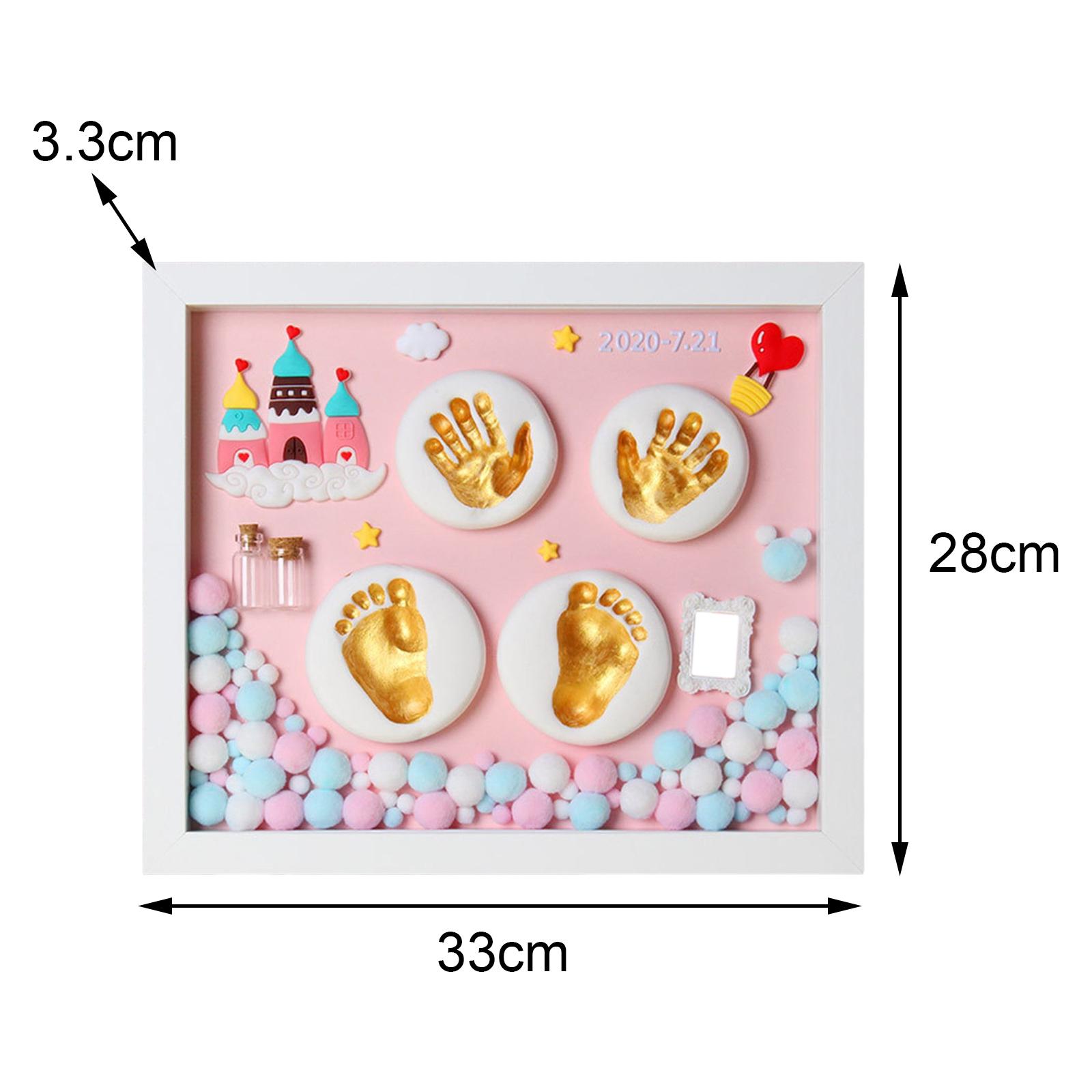 Bingkai Foto Bayi Kit Jejak Ka - Baby Nursery Picture Frames ulasan dan harga