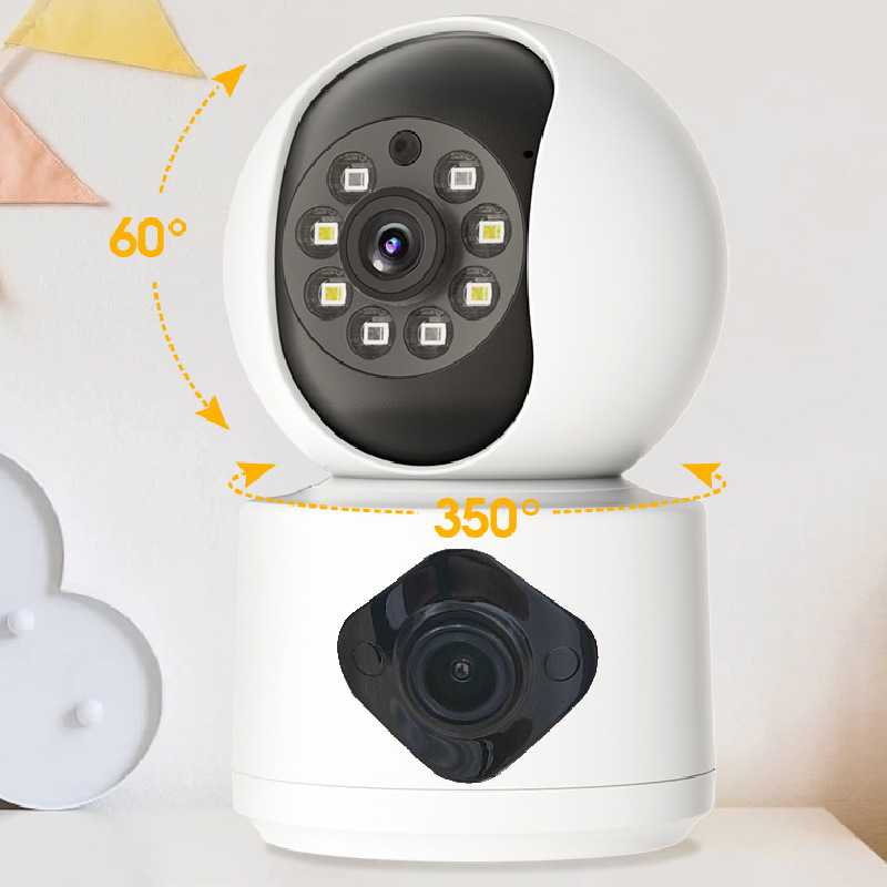 Kamera Dome IP PTZ Nirkabel YI - Baby Monitor Split Screen ulasan dan harga