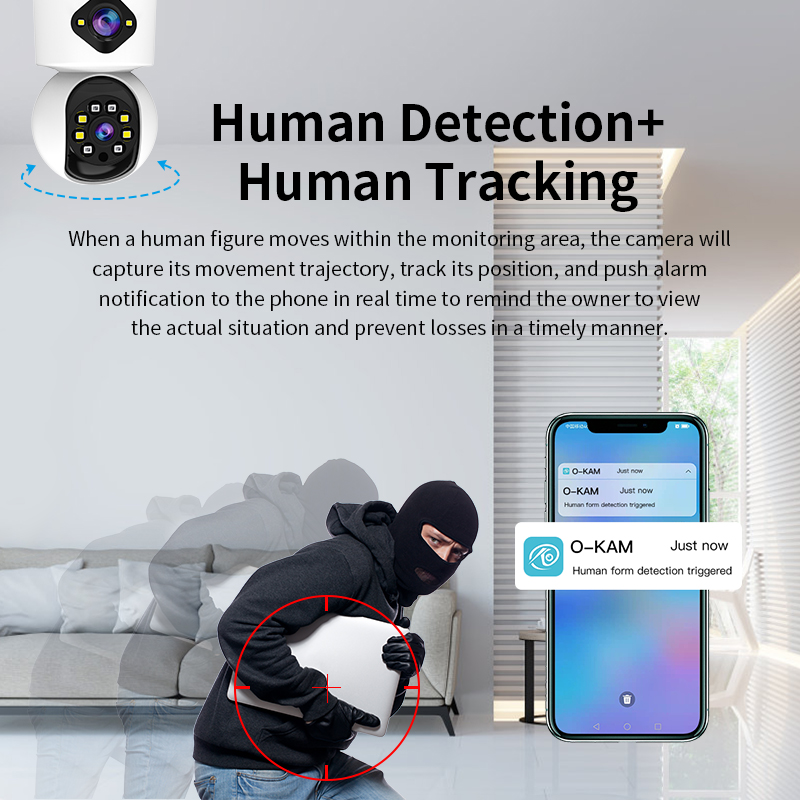 Kamera Dome IP PTZ Nirkabel YI - Baby Monitor Split Screen ulasan dan harga
