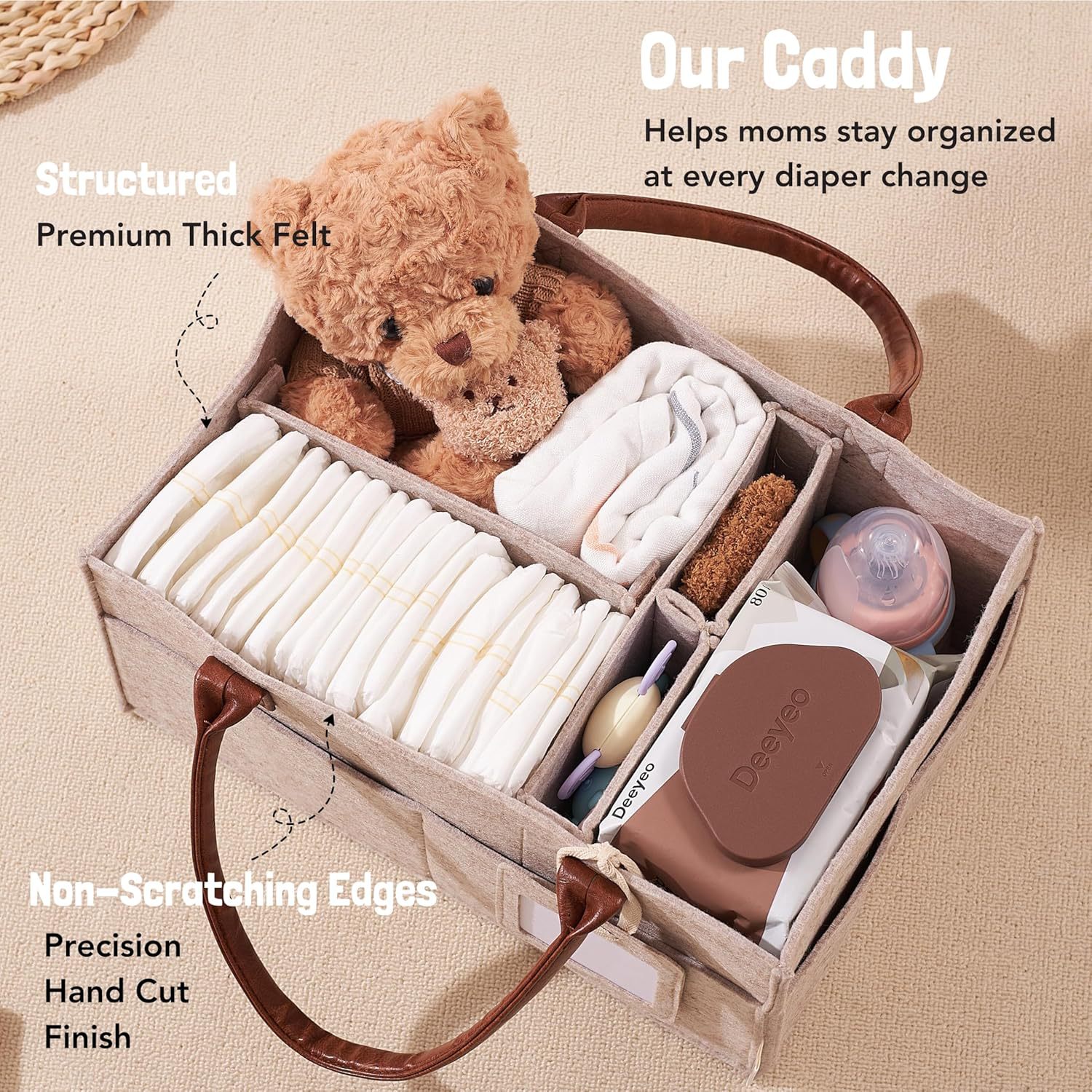 Keranjang Penyimpanan Perlengk - Baby Nursery Shelf ulasan dan harga