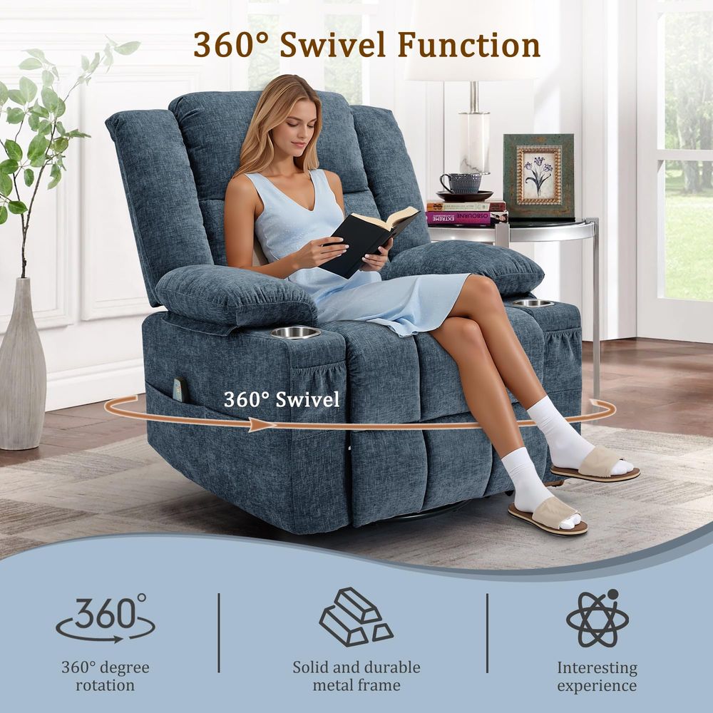 Kursi Goyang Putar 360 Derajat - Rocking Chair Nursery ulasan dan harga
