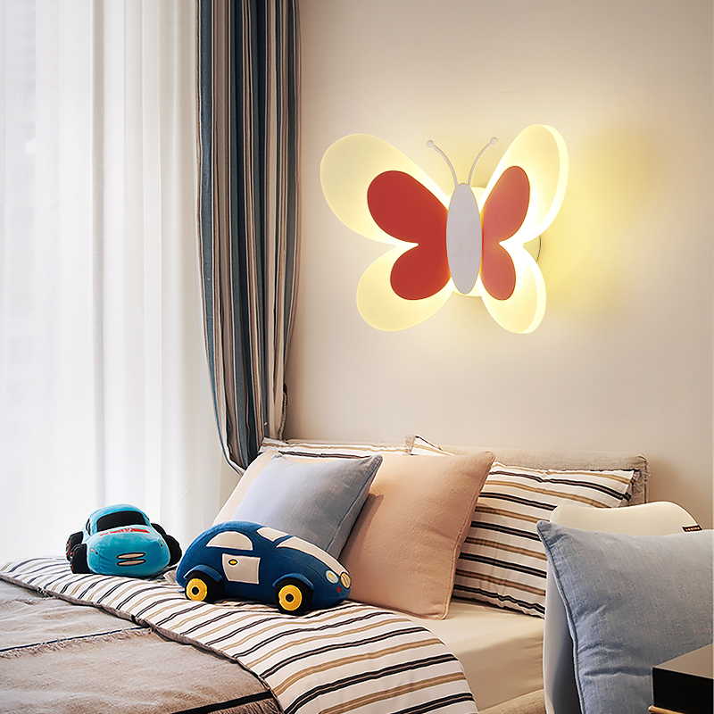 Lampu Dinding Kartun Lucu Biru - Baby Nursery Knobs ulasan dan harga