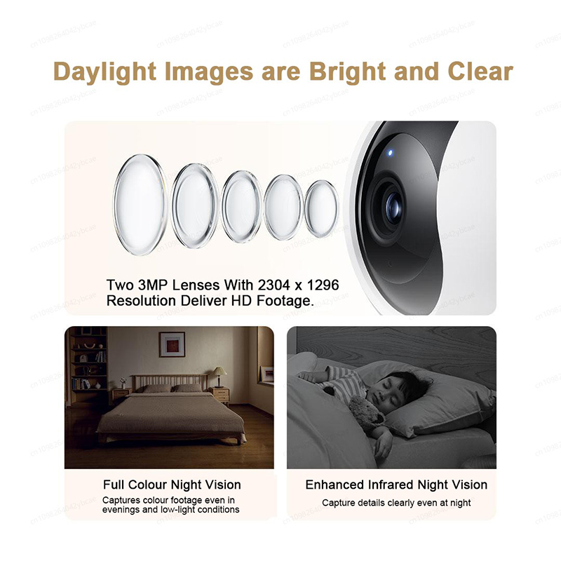 Kamera Cerdas XIAOMI C300 Vers - Baby Monitor Split Screen ulasan dan harga