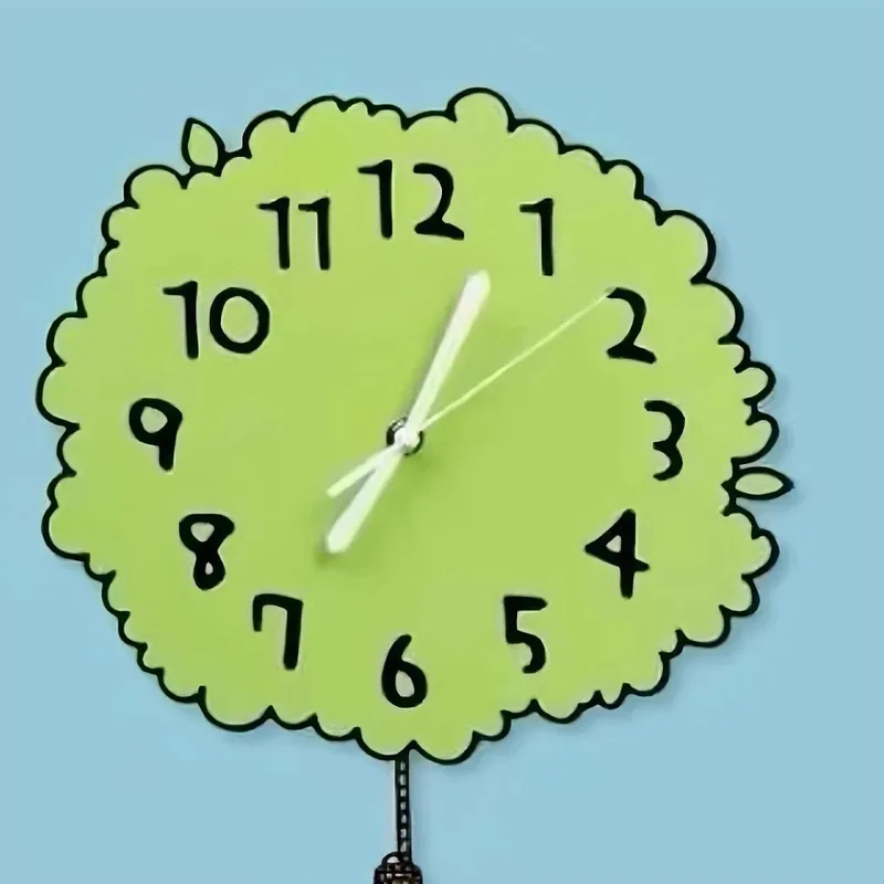 Jam Dinding Pendulum Chiikawa  - Baby Nursery Hanging Decor ulasan dan harga