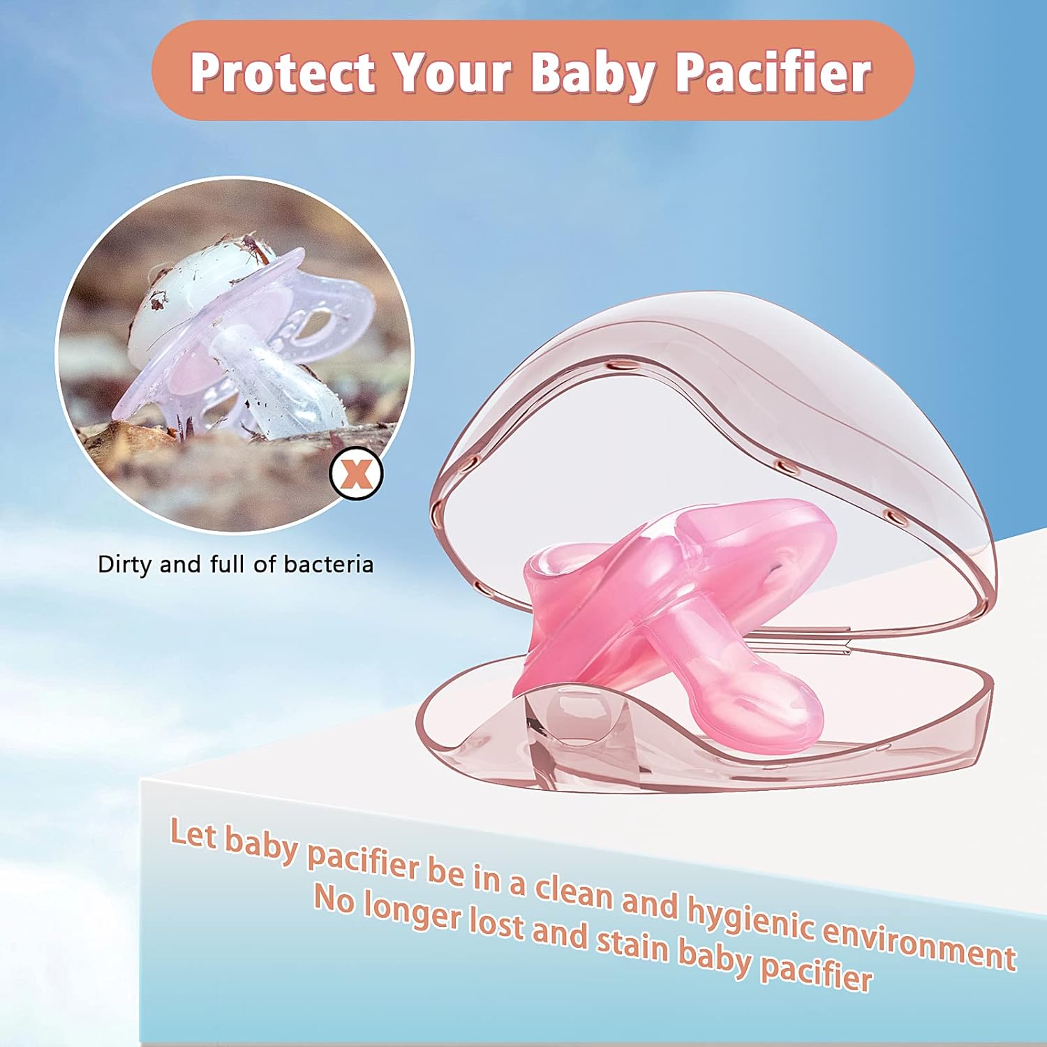 Tempat Dot Bayi - 2/4 Buah Kot - Pacifier Sterilizer Case ulasan dan harga