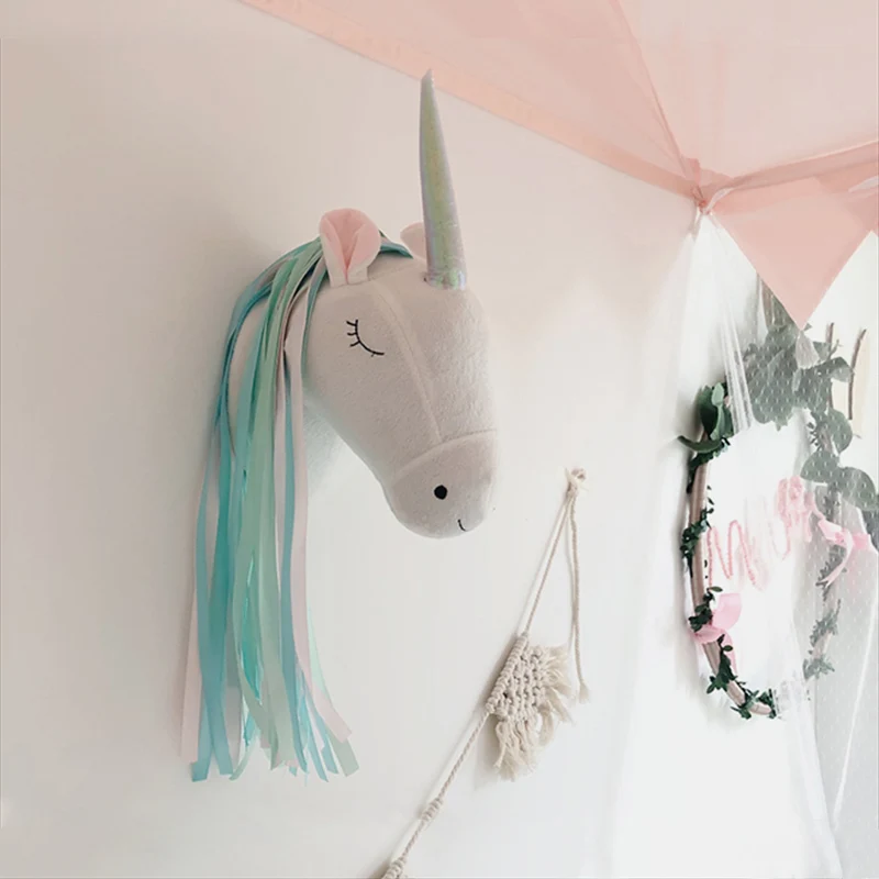 Hiasan Dinding Kepala Hewan Bo - Baby Nursery Hanging Decor ulasan dan harga