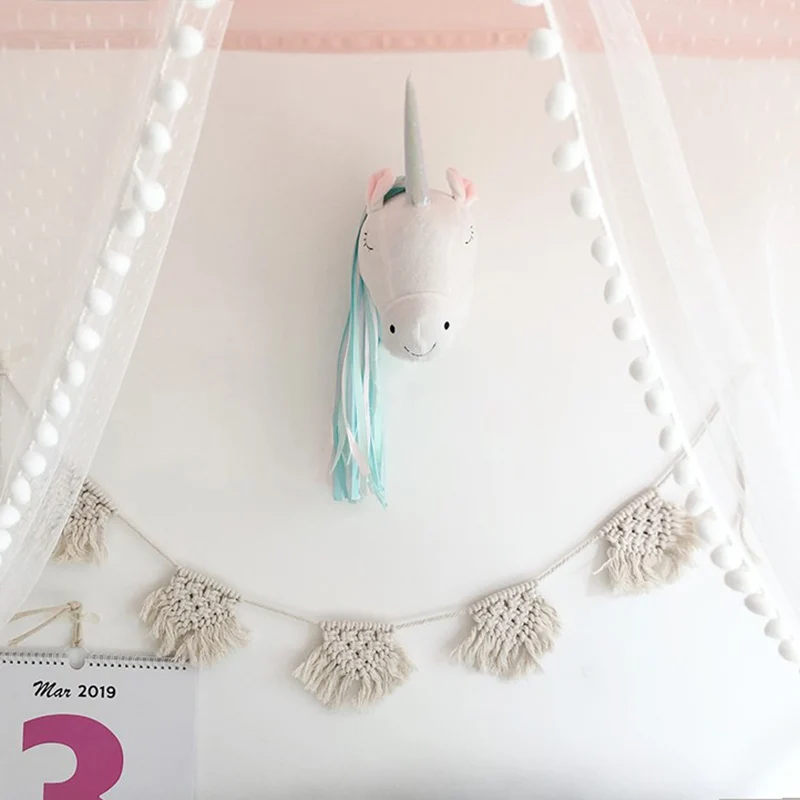 Hiasan Dinding Kepala Hewan Bo - Baby Nursery Hanging Decor ulasan dan harga