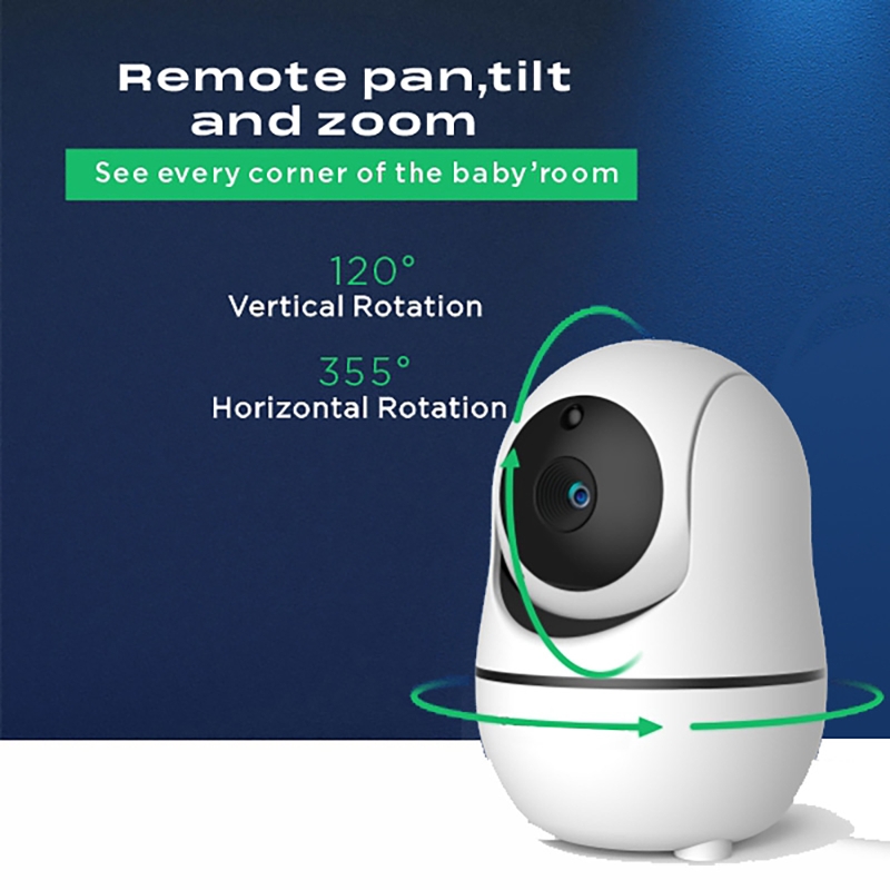 Monitor Bayi 7 Inci Layar Terp - Baby Monitor Split Screen ulasan dan harga