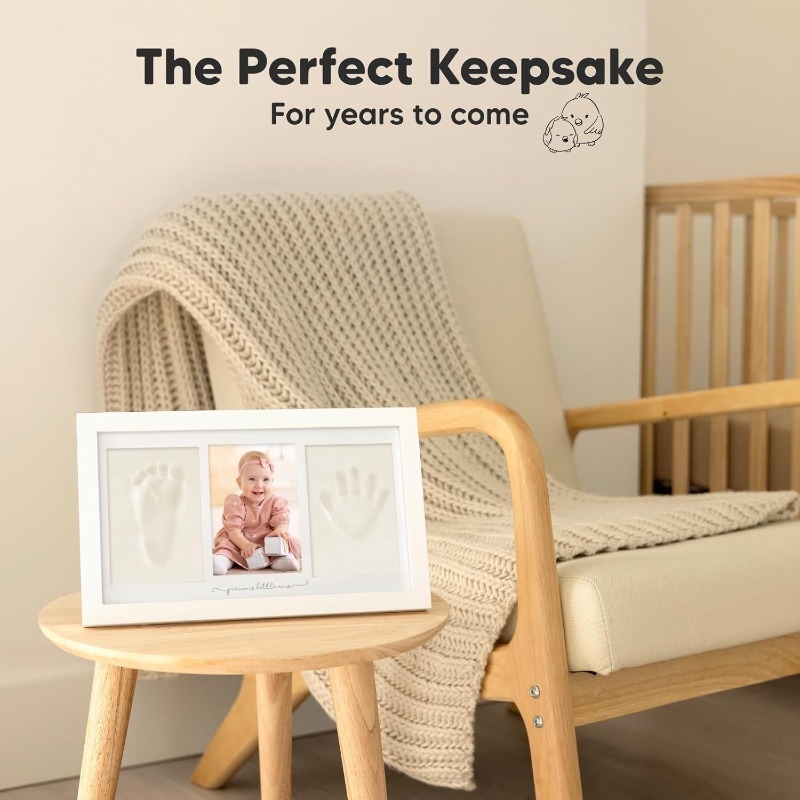 Kit Cetakan Tangan dan Kaki Ba - Baby Nursery Picture Frames ulasan dan harga