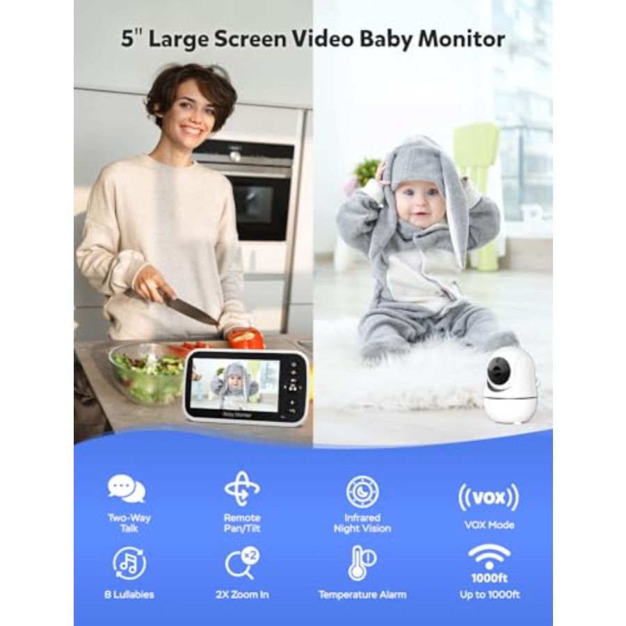 Monitor bayi untuk penggunaan  - Baby Nursery Hours ulasan dan harga