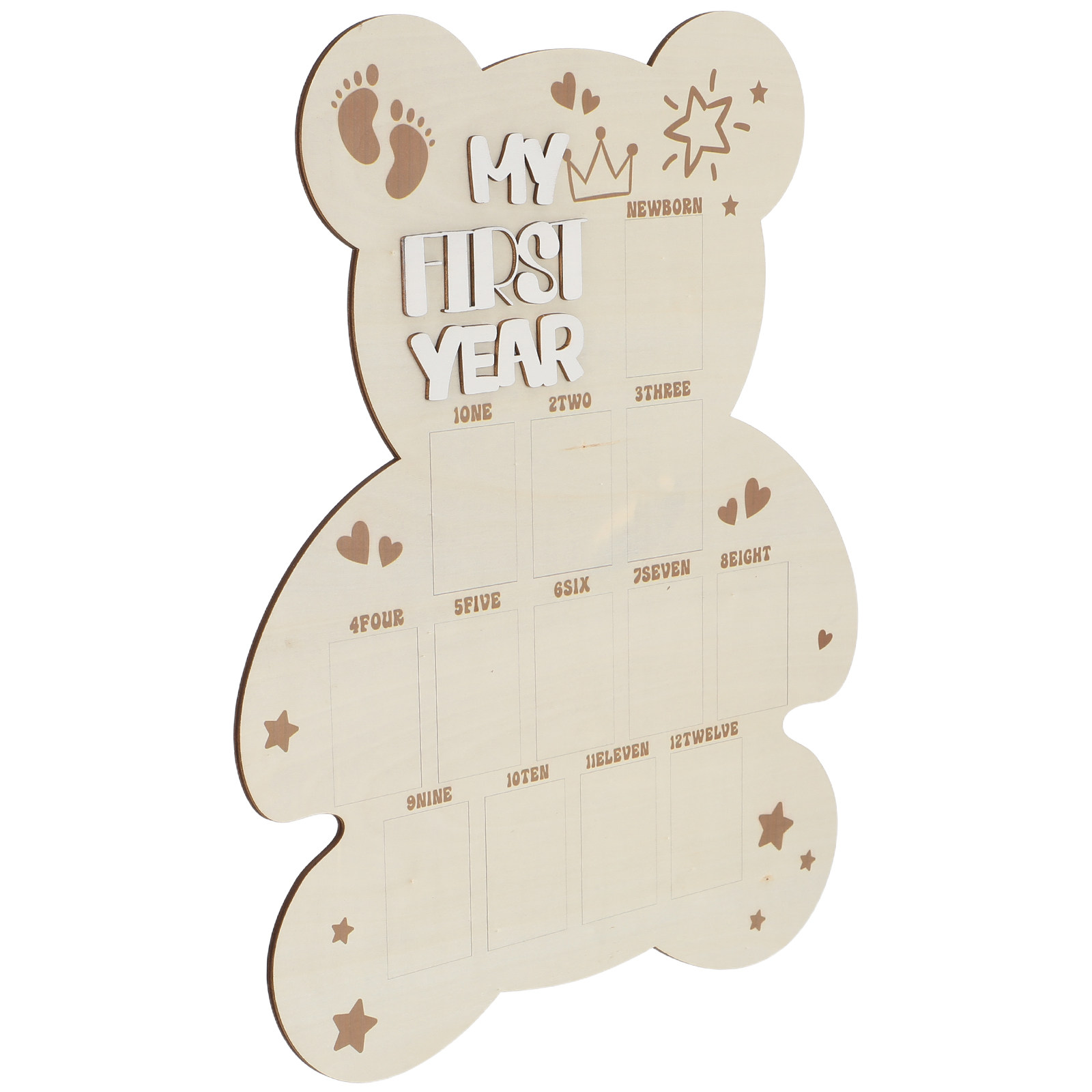 Papan Foto Bayi Kayu Bingkai F - Baby Nursery Picture Frames ulasan dan harga