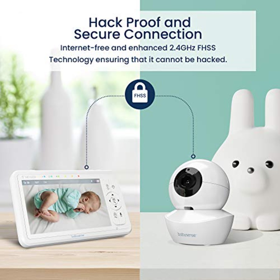 Monitor bayi untuk penggunaan  - Baby Monitor Split Screen ulasan dan harga