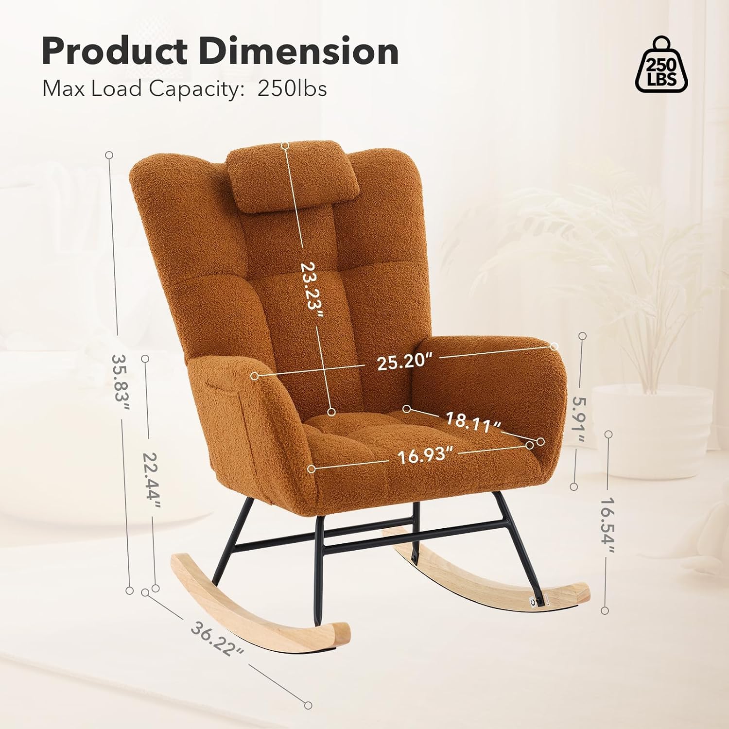 Kursi Goyang Teddy Glider untu - Rocking Chair Nursery ulasan dan harga